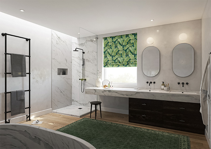 Nicobar, Viridian - Motorised Roman Blind - Image 6